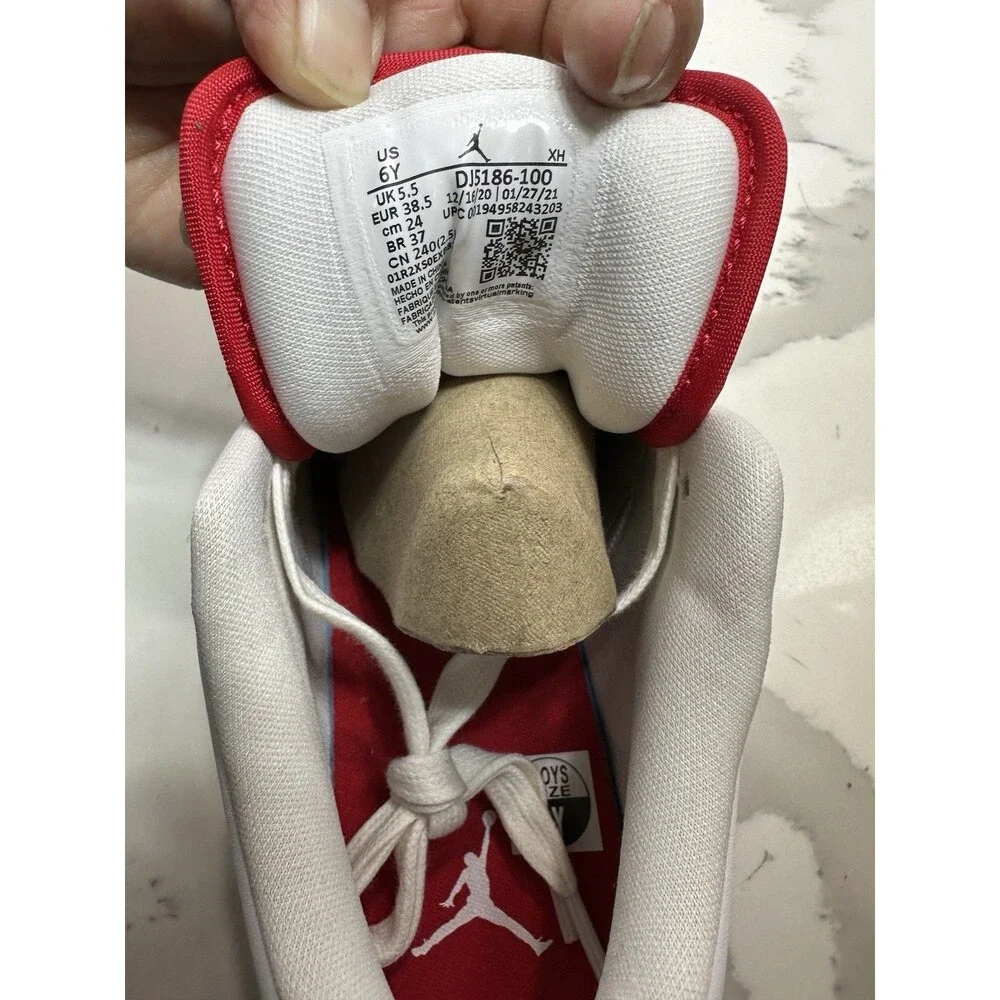 Jordan 1 low Spade size 6Y new & ready to ship Queen And king